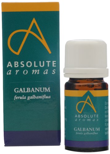 Absolute Aromas Galbanum Essential Oil (2ml) - 100% Pure, Natural, Undiluted, Vegan and Cruelty-Free - for use in Diffusers, Aromatherapy Blends and Incense - Ferula Galbaniflua