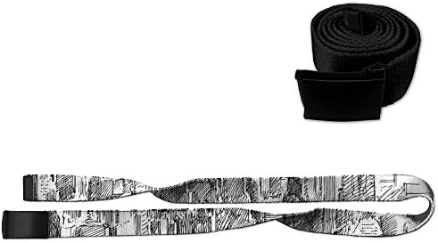 Hand Drawn NYC Cityscape Tourism Travel Industrial Center Town Modern City Design Men Casual Printing Belt