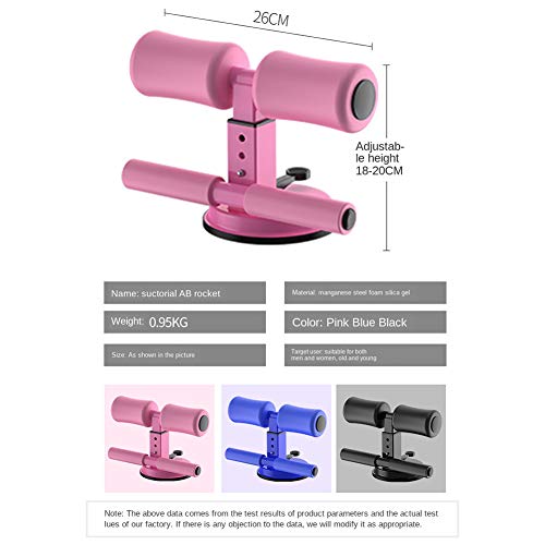 BEDDYB-Large-Sucker-Double-Bar-Sit-up-Aid-Four-Level-Height-Adjustment-Sit-up-Aid-Home-Exercise-Fitness-Sports-Equipment-Men-and-Women