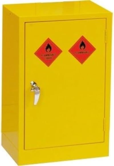 Stalwart CD998 Single Door Hazardous Substance Cabinet 10L