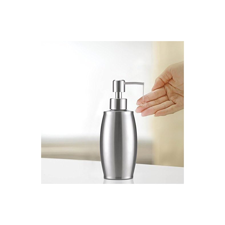 flintronic Dispensador de Jabón 350ml, Fregadero de Cocina Dispensador