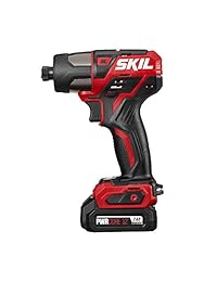 SKIL PWRCore 12 - Destornillador de impacto inalámbrico hexagonal sin escobillas, 12 V 1 4 pulgadas, incluye dos baterías de litio de 2.0 Ah y cargador PWRJump ID574402