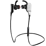 Canbor Wireless Bluetooth Noise Cancelling Headphones with Mic - Black