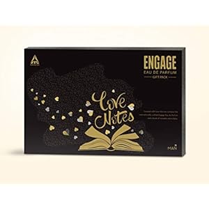 Engage Eau de Parfum Yin, 90ml with Pocketful O’Stories Gift Pack (For Men)