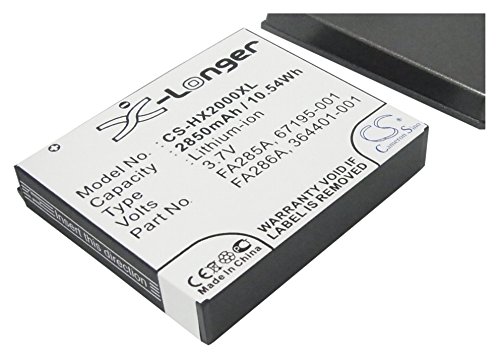 AboutBatteries Battery type HP HSTNN-IB14, High capacity, 14.8V, 6600mAh, Li -Ion