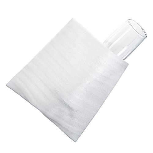 Foam Wrap Cup Pouches 9 1/8" x 9 3/4" (30 Count), Cushion Pouches to Protect Dishes, Glasses, Porcelain & Fragile Items, Packing Supplies for Moving by California Basics - Thumbnail 4