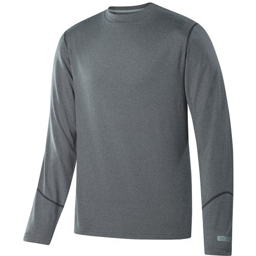 Terramar Men’s Thermolator Climasense 4-Way Stretch Brushed Crew Neck Top