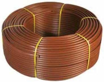 Pcriegos 02061 m-tubería Drip 16 mm Goteros Each 33 cm 400 meters roll Turbulent Color Marron