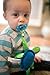 Dr. Brown's Lovey Pacifier and Teether Holder, 0m+, Turtle with Blue Pacifier