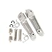 TCMT Front Footrests Pegs Footpegs Sider Fit for Yamaha YZF R1 1998-2024 R1S R1M 2015-2023 YZF R6 2003-2020 YZF R6S 2003-2009 Replace for 1KB-27461-00-00