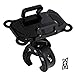 Aokay Universal Bike Phone Mount Bicycle Handlebar Cellphone Mount 【with 1 Additional Strap 】for Iphone 6 6S plus 5S 5C 4S, Samsung S7 S6 Note 4,Nexus 5,Huawei and More (Type B-Black)