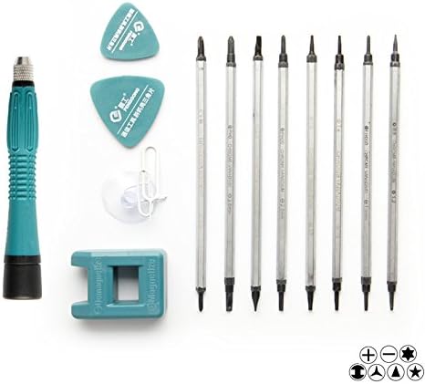 PENGGONG 8028 13Pcs Precision Screwdriver Bit Set Magnetic Phillips Torx for Iphone Laptop Screwdriver Repair Tools
