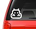 Milk Mug Designs Hippo Decal Sticker - White 5