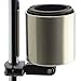 Kroozie Deluxe - Stainless Steel Cup Holder for Bicycles, Wheelchairs, Boats, Stands, Drumsets, Golf Carts, Mopeds and Scooters