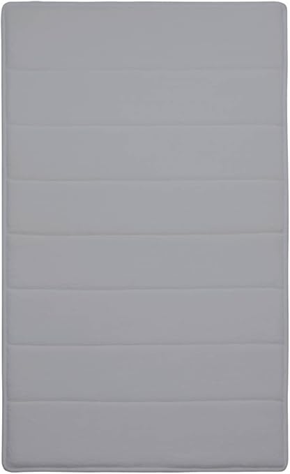 Sensei La Maison Du Coton 0992005335 Tapis De Bain Micro Dry Mémoire De Forme Gris Perle 53 X 86 Cm