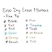 EXPO 86603 Low Odor Dry Erase Marker, Fine Point, Assorted, Pack of 12, Includes 5 Color Flag Set