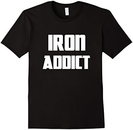 Men's Iron Addict Shirt 2XL Black