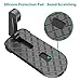 Upgraded Car Doorstep Vehicle Folding Ladder U Shaped Slam Latch Door Step Foot Pegs Easy Access to Car Rooftop Roof-Rack with Safety Hammer for Jeep Car SUV