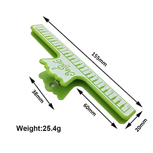 Pakala66 Music Sheet Clip Music Book Clip Book Page Holds Piano Book Clamps-Green