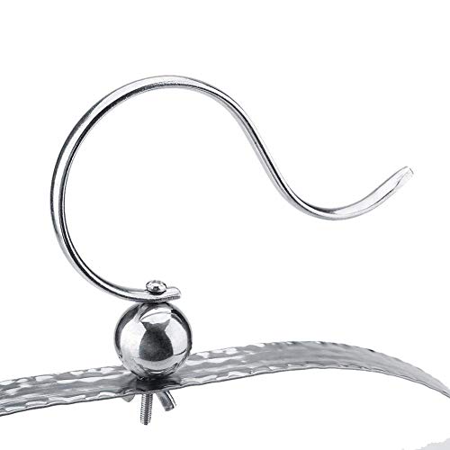 Hypeety Stainless Steel Portable Parrot Training Perches Bird Playground Parrot Playstand Bird Perch Stand Bird Swing Exercise Playgym with Feeder Cups for Small Birds Conure Cockatiel Exercise Toy