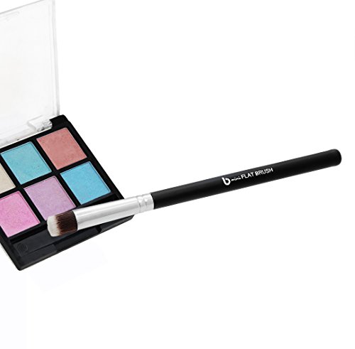 Concealer Makeup Brush Flat Top Synthetic Bristles Best for Acne, Under Eye Concealing and Blending for Maximum Coverage, Vegan