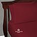 Cosy House Collection Everyday 1500 Series Bed Sheet Set - Ultra Soft & Cool Hotel Bedding - Deep Pocket - Wrinkle, Stain and Fade Resistant - 4 Piece Set (Full, Burgundy)