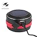 Solar Camping Light Upgraded Flashlight Emergency Light Wear-Resistant Outdoor Portable USB Charging Folding LED Camping Light Contraction Hanging Plastic Tent Lamp Red + Blackthumb 3