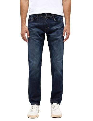 MUSTANG Oregon Tapered, Jeans Uomo, Blu (Dark Rinse Used 593), 36W / 30L