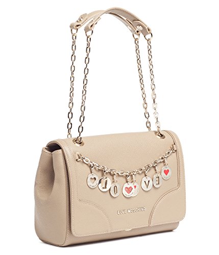 Moschino JC4069 0209 Taupe Shoulder Bag
