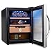 Schmécké 250 Cigar Thermoelectric Cigar Cooler Humidor with Stainless Steel Trim Finish, Spanish Cedar Wood Shelves and Drawer with Built in Hygrometer