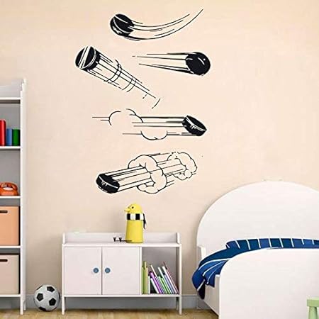 Amazon.com: SAKHD Set of Hockey Wall Sticker Vinyl Home Decor Kids Room