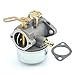 QAZAKY 640052 Carburetor Compatible with Tecumseh 640349 640054 640058 640058A HMSK80 HMSK85 HMSK90 HMSK100 HSMK110 LH318SA LH358SA 8HP 9HP 10HP Snow Blower Thrower Generator Chipper Shredder 50-659