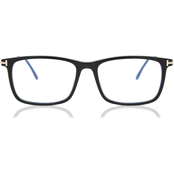 Amazon.com: Eyeglasses Tom Ford FT 5820 -B 052 Shiny Classic Dark