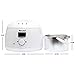 Bluezoo Waxing Kit Electric Wax Warmer with Hard Wax Beans Mini Melting Pot and Wax Applicator Sticks