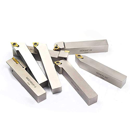 OSCARBIDE 3/4" Indexable Lathe Carbide Turning Tool Holder Lathe Bit