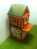 Ultimate Heated Cedar Cat House and Stand
