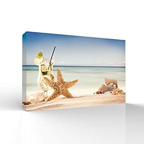Wall26-Canvas Wall Art-Beach-Giclee Painting Wall Bedroom Living House Decoration Home Art - 12x18 inches