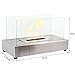 Sunnydaze Stainless Steel El Fuego Ventless Tabletop Bio Ethanol Fireplace