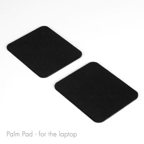 GRIFITI Palm Pads are Apple MacBook Wrist Rests and Notebook, Netbook, and Laptop Wrist Pads Made with Silicone to Easily Reposition and Remove while Travelling