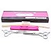 Bellesentials Hair Cutting Set - Cut Your Own Hair with Hair Cutting Scissors, Thinning Scissors, Straight Edge Tool & Curved Tool - Professional Quality Home Hair Cutting Kit for Men and Women