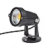 Keito 2pcs 5W LED Landscape Garden Wall Yard Path Pond Flood Spot Light Outdoor IP65 Lamp Warm White AC/DC 12V With Base