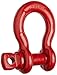 Crosby Screw Pin Anchor Shackle Carbon Steel, Self-Colored, 3-1/4 Ton WLL, 5/8
