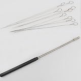 Reusable Inoculating Loop Nichrome Tip for Bacterial Tissue Culture Inoculation Needle 10 uL Tip