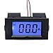 DROK Digital AC 50A Current Tester Ammeter Ampere Detector Amp Testing Meter Blue Backlight LCD Panel Display