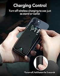 ESR 5,000mAh Wireless Power Bank Wallet with USB-C