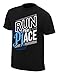 WWE AJ Styles Run The Place T-Shirt Black Medium