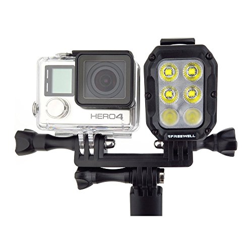 Freewell Underwater Light Compatible With For Gopro Hero 6/5/5S/4/4S/3/2/SJCAM SJ4000/SJ5000/YI Action