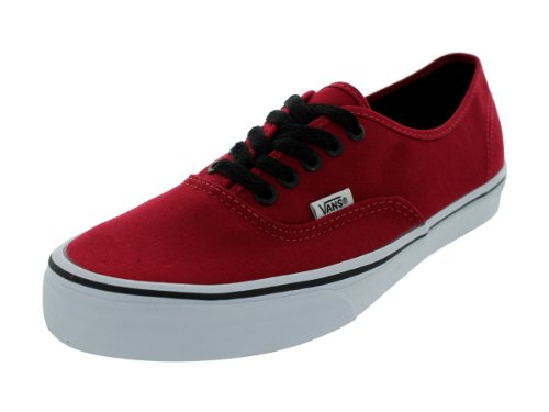 Vans Adult Authentic Skate Shoes, CHILL PEPPER/BLACK, 9.5 B(M) US Women / 8 D(M) US Men