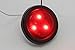 Red LED 2 Inches Round Side Marker Light Kits with Grommet Truck Trailer RV