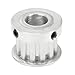 uxcell Aluminum 12 Teeth 10mm Bore 5.08mm Timing Belt Pulley for 10mm Belt